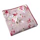 1 Pc Men Floral Cotton Pocket Square Handkerchief Wedding Hanky Suit Accessories