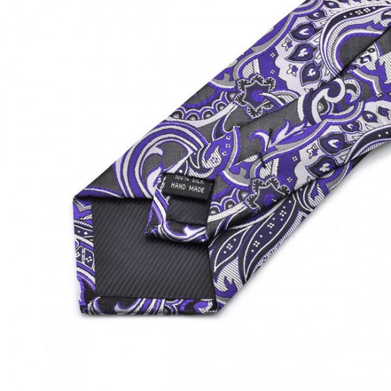 Gentleman Polyester Silk Twill Jacquard Business Ties Various Colors Formal Neckties