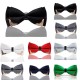 Men Bow Ties Wedding Tuxedo Novelty Bowknot Adjustable Necktie