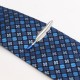 Men Boys Silver Feather Shape Tie Clip Stainless Steel Plain Clasp Bars Pins Clips Suit Accessories
