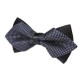 Men British Style Stripes Bowknot Business Wedding Party Bow Tie