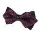 Men British Style Stripes Bowknot Business Wedding Party Bow Tie