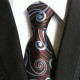 Men Business Retro Jacquard Lattice Tie Party Formal Retro Ties