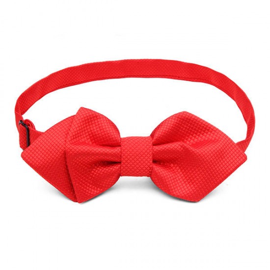 Men Homochromy Angle Type Bow Tie The Groom Wedding Party Accessories