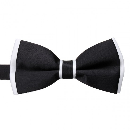 Men Male Polyester Tuxedo BowtiE Classic Wedding Party Bow Tie Necktie Suit Accessories