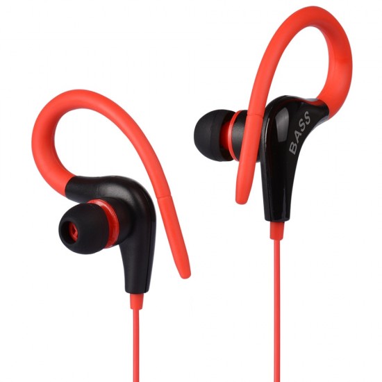 Bass Earphones Hot Sale Ear Hook Sport Running Headphones For Phones Xiaomi iPhone Samsung IOS Android phone Headset