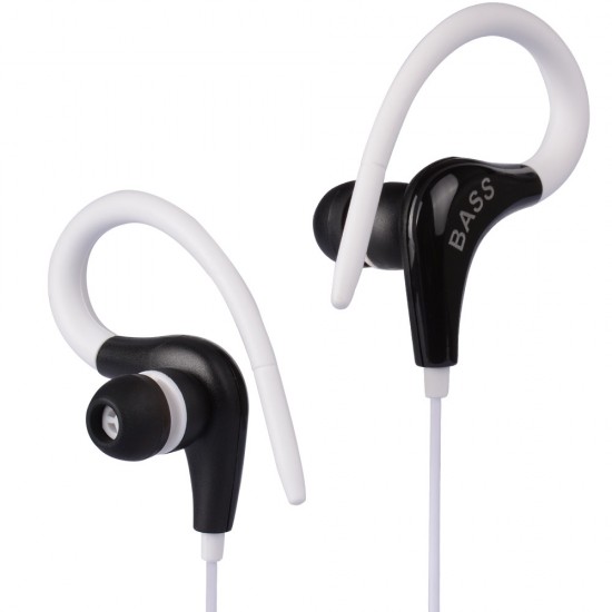 Bass Earphones Hot Sale Ear Hook Sport Running Headphones For Phones Xiaomi iPhone Samsung IOS Android phone Headset