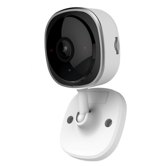 SANNCE HD 1080P Fisheye IP Camera Wireless Wifi Mini Network Camara Night Vision IR Cut Home Security Camara Wi-Fi Baby Monitor