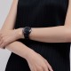 XIAOMI Mi Mijia QUARTZ Smart Watch Life Waterproof with Double Dials Alarm Sport Sensor Pedometer Time Leather Band Mi Home APP
