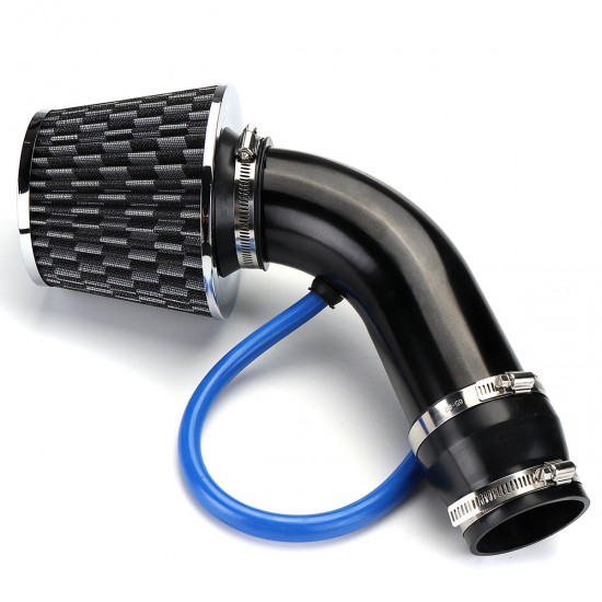 76mm 3 Inch Universal Car Cold Air Intake Filter and Alumimum Induction Kit Pipe Hose