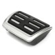 Gas Fuel Brake Footrest Pedal Cap For Audi A4 S4 B8 S4 RS4 Q5 A5 RS5 8T 8R 09-15