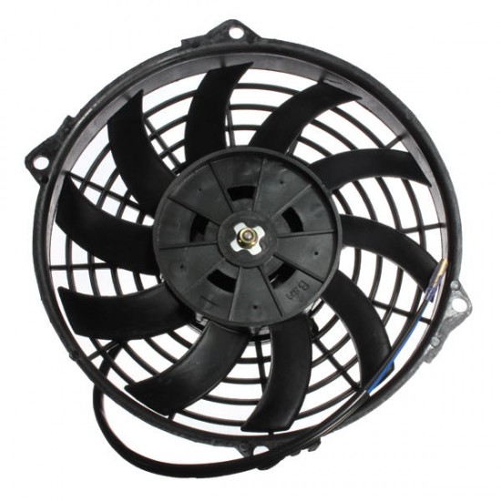 9inch Slim Reversible Electric Radiator Cooling Fan Push Pull 12V 80W