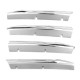 Auto Front Air Grille Cover ABS Chorme Decoration Trim Strips For Audi A3 Sedan