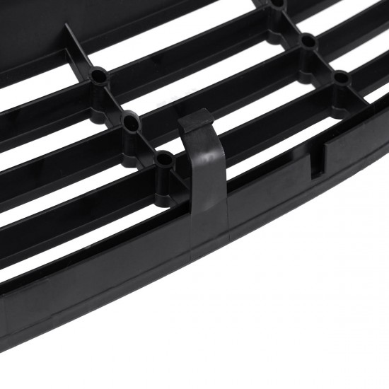 Black Front Bumper Radiator Grille Centre Vent Air Intake Grill For Focus MK2 2007-2011