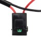 12V Wiring Kit With Wireless Remote Control Transmitter For LED Light Bar ATV SUV 2Lead