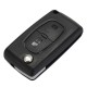 2 Buttons Key Case Fob 433MHz ID46 Chip VA2 Blade for Citroen C2 Peuge0t 207 407