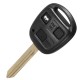 3 Button Remote Key Case Fob Toy47 for Toyota Corolla Camry Yaris Hiace Avensis