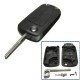 3 Buttons Remote Flip Key Fob For Vauxhall/OPEL Astra Vectra Zafira No Battery