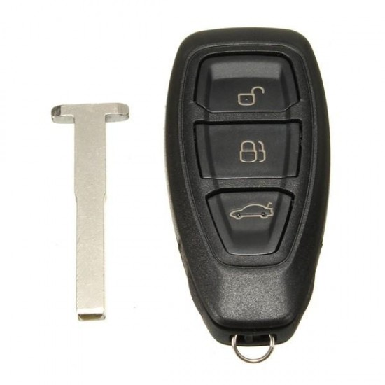 3 Buttons Remote Key Case Shell Fob for Ford Mondeo Fiesta Focus Titanium