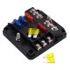 1 In 6 Out Independent Positive And Negative Of The Fuse Box With LED Indicator 1 In 6 Out Independent Positive And Negative Of The Fuse Box With LED Indicator