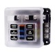 1 In 6 Out Independent Positive And Negative Of The Fuse Box With LED Indicator 1 In 6 Out Independent Positive And Negative Of The Fuse Box With LED Indicator