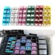 108Pcs 20 25 30 40 50 60A AMP Car Standard Female Cartridge Fuse Wire Cable For Toyota