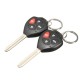 Car Remote Control Burglar Alarm Keyless Lock Entry System For Toyota 2 Remote