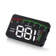 3.5 Inch A900 Car HUD Head Up Display OBD2 OBDII Digital Speed Warning Meter