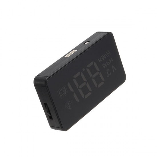 A100 OBD2 Vehicle HUD Rise Monitor OBD Driving Computer Speed Projector Head Up Display Security