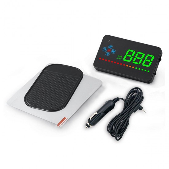 Universal GPS HUD Digital Head Up Display Car Truck Speedometer Speed Warning