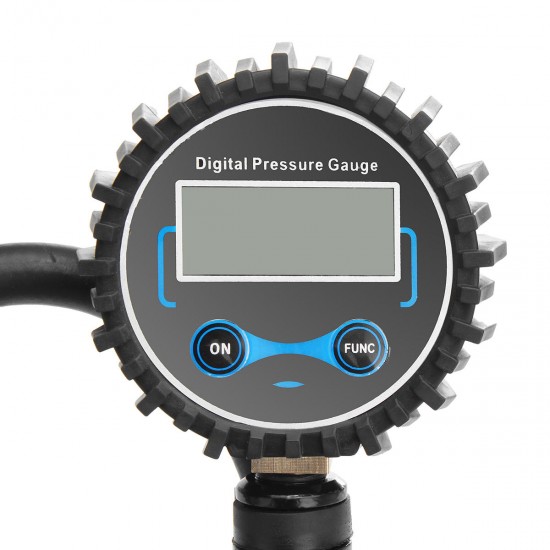 200 PSI Tire Pressure Gauge Digital Tire Inflator LCD Display