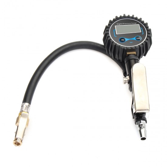 200 PSI Tire Pressure Gauge Digital Tire Inflator LCD Display