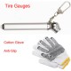 Car Emergency Flashlight Hammer Battery Cable Tire Pressure Gauge Towing Rope Screwdriver Gloves