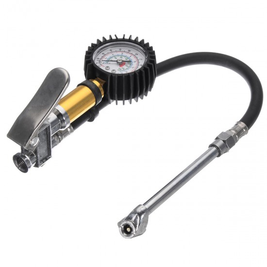 Car Motobike Truck Tyre Air Inflator Car Tire Pressure Gauge