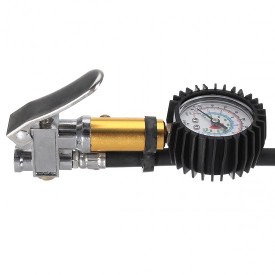 Car Motobike Truck Tyre Air Inflator Car Tire Pressure Gauge