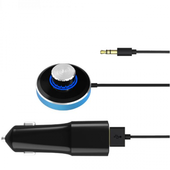 Bluetooth Car Kit Bluetooth 4.0 Audio Receiver Hands-free Stereo Music Aux Audio