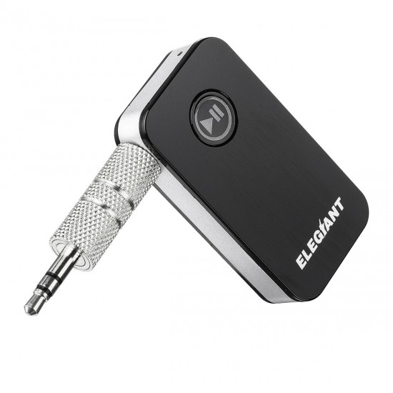 ELEGIANT BTA001 Mini Bluetooth Hands Free USB Receiver 3.5mm Wireless Car Kit for Speaker Headphone