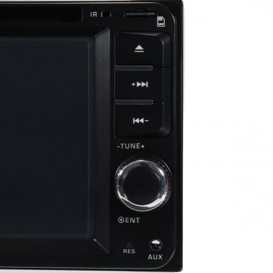 Double 2 Din 6.95 Inch Stereo Car DVD CD Player Bluetooth Radio iPod SD/USB TV