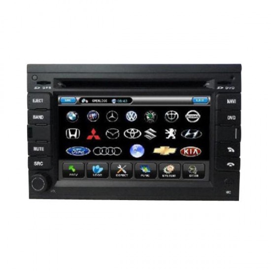 6 Inch Car DVD Player with Digital Screen+Built-in GPS+RDS For VW PASSAT B5