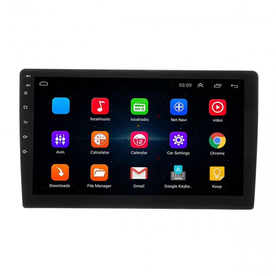 9 Inch 1G+16G Adjustable Touch for Android 8.1 Car Radio Stereo 1Din GPS Navigation