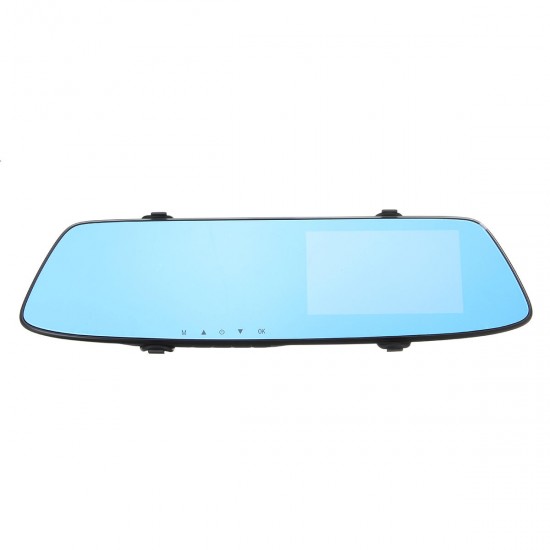 1080P 170 Degrees Wide Angle Rearview Mirror Car DVR Camera