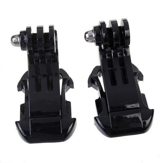 2 x Vertical Surface J-Hook Buckle for SJcam  SJ4000 SJ5000 M10 SJ5000X  X1000 Gopro