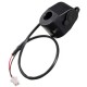 12-24V Dual USB Socket Car Cell Phone Charger Adapter 5V With Cable