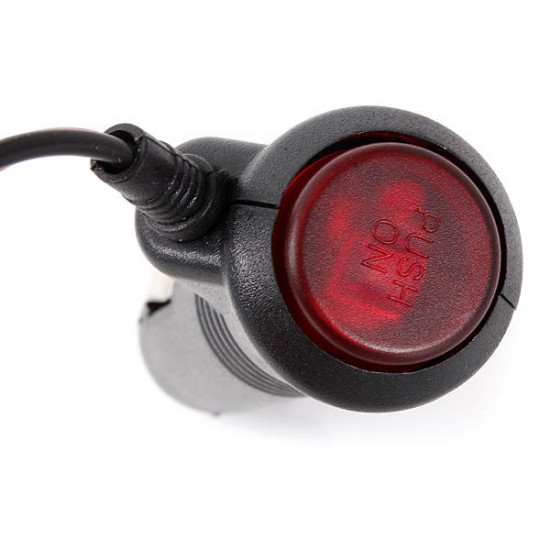 12V/24V Auto Motorcycle Cigarette Lighter Power Plug Adapter 3m