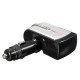 2Way Car Cigarette Lighter Dual Splitter Socket Power Charger Adapter w/USB Port