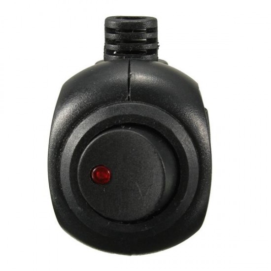 Car Lighter Charger Socket Plug Connector LED On Off Switch Male Black 12V DC