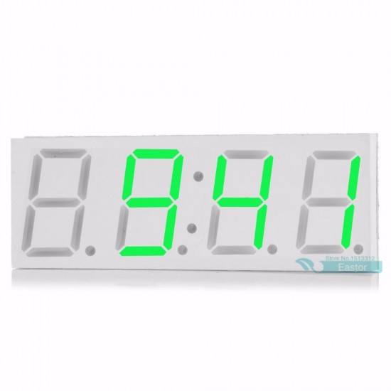 3Pcs/5Pcs/10Pcs Electronic DIY Dot Matrix LED Digital Electronic Car Clock 5V Mciro USB Powered