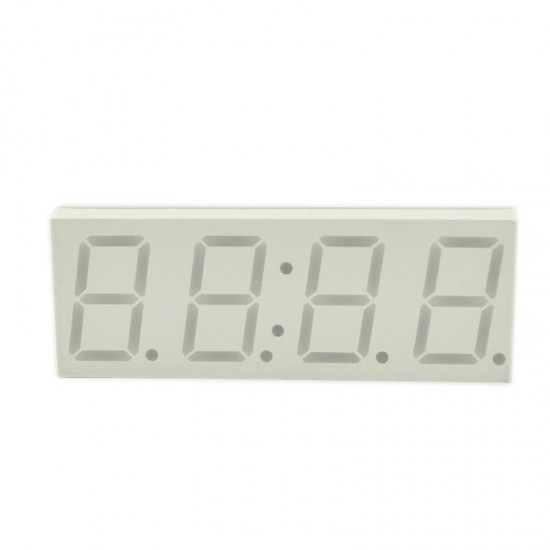 3Pcs/5Pcs/10Pcs Electronic DIY Dot Matrix LED Digital Electronic Car Clock 5V Mciro USB Powered