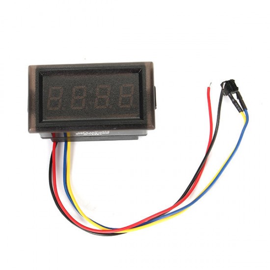 Automotive Electronic Clock DIY Creative LED Digital Vehicle Clock Waterproof Luminous Clock