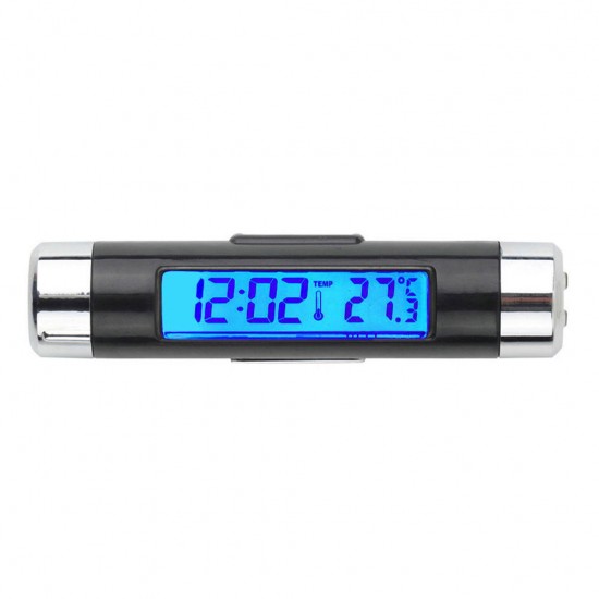 Car LCD Digital backlight Automotive Thermometer Clock Calendar Accessories